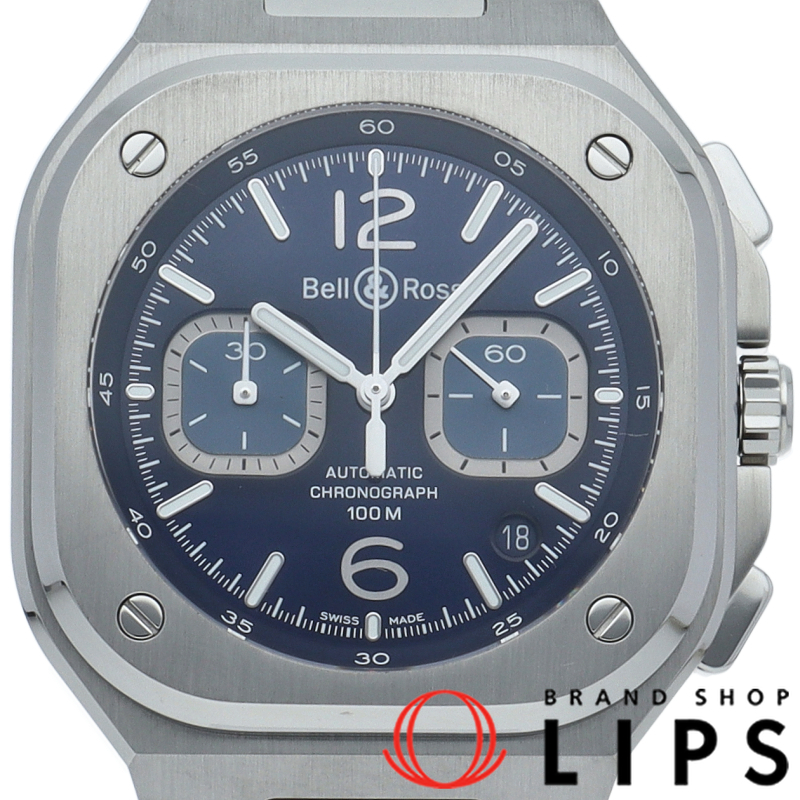 BR05 BLUE STEEL クロノグラフ