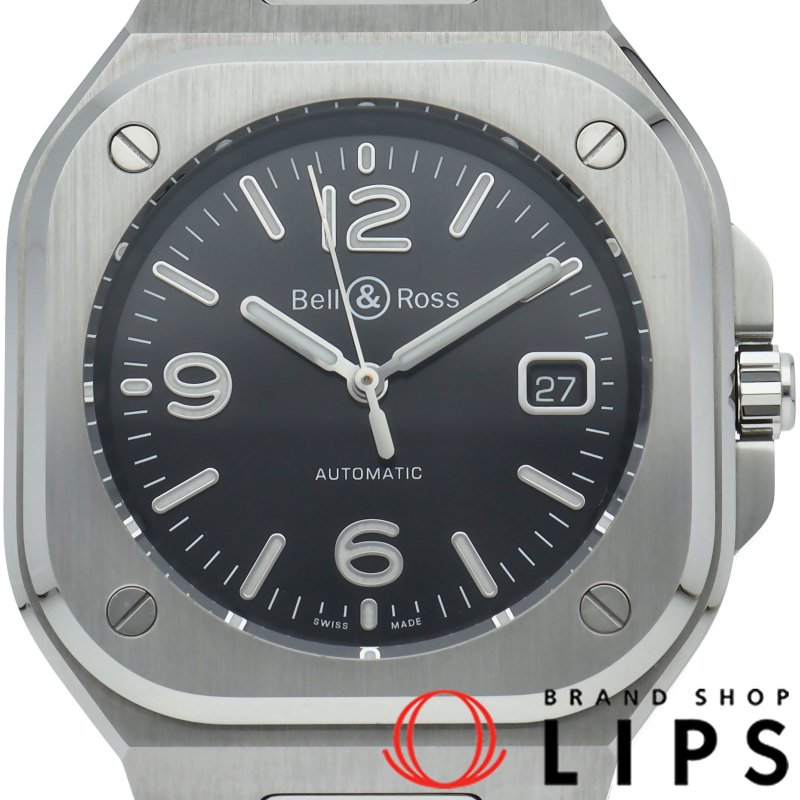 BR05 BLACK STEEL インストゥルメント ウォッチ 40mm