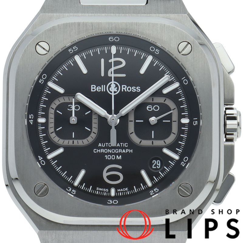 BR05 ブラックスティール クロノグラフ