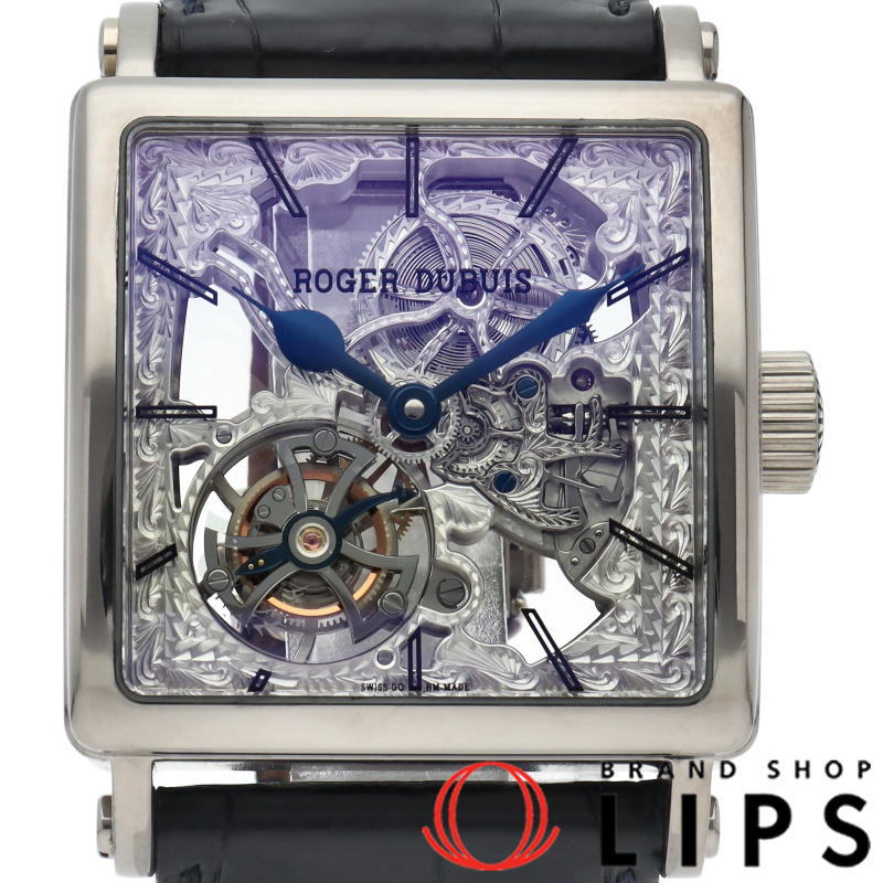 ゴールデンスクエア トゥールビヨン スケルトン 40mm 世界限定28本