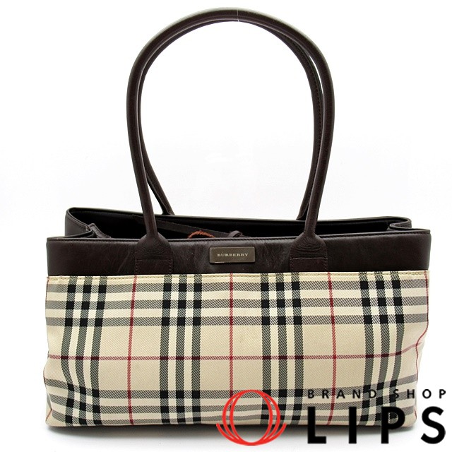 ノバチェック トートバッグ