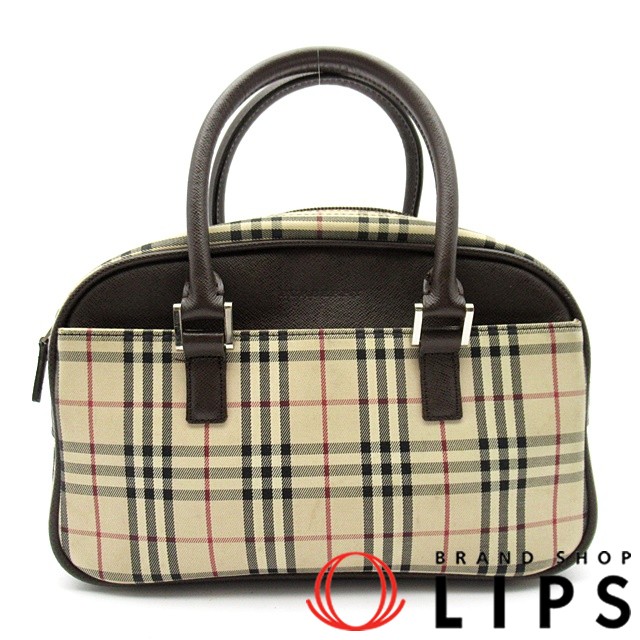 ノバチェック ハンドバッグ