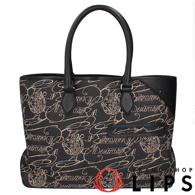 トゥジュール スクリット アラベスク トートバッグ