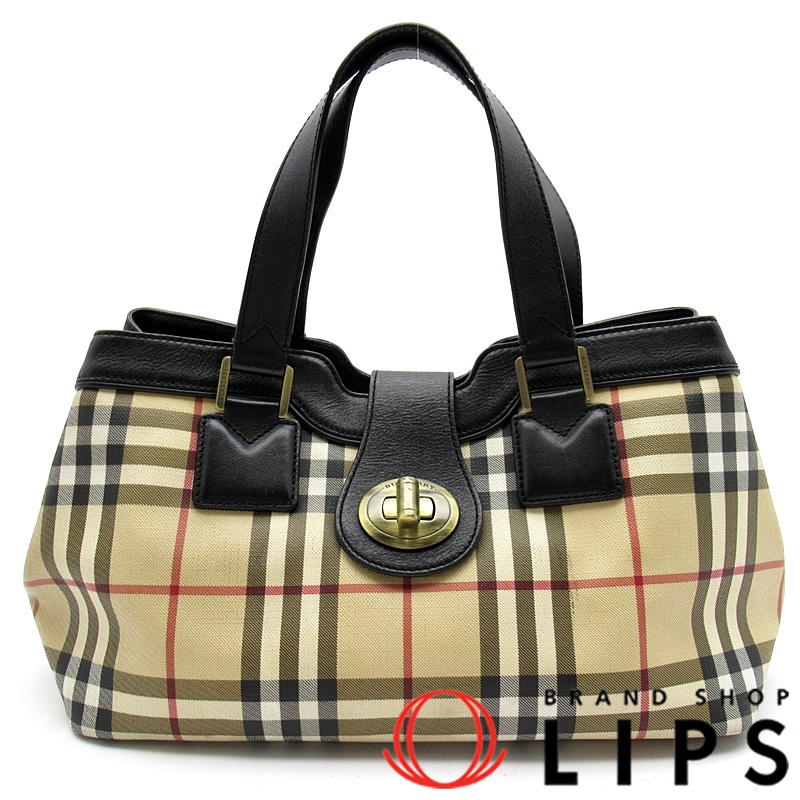 ノバチェック ハンドバッグ