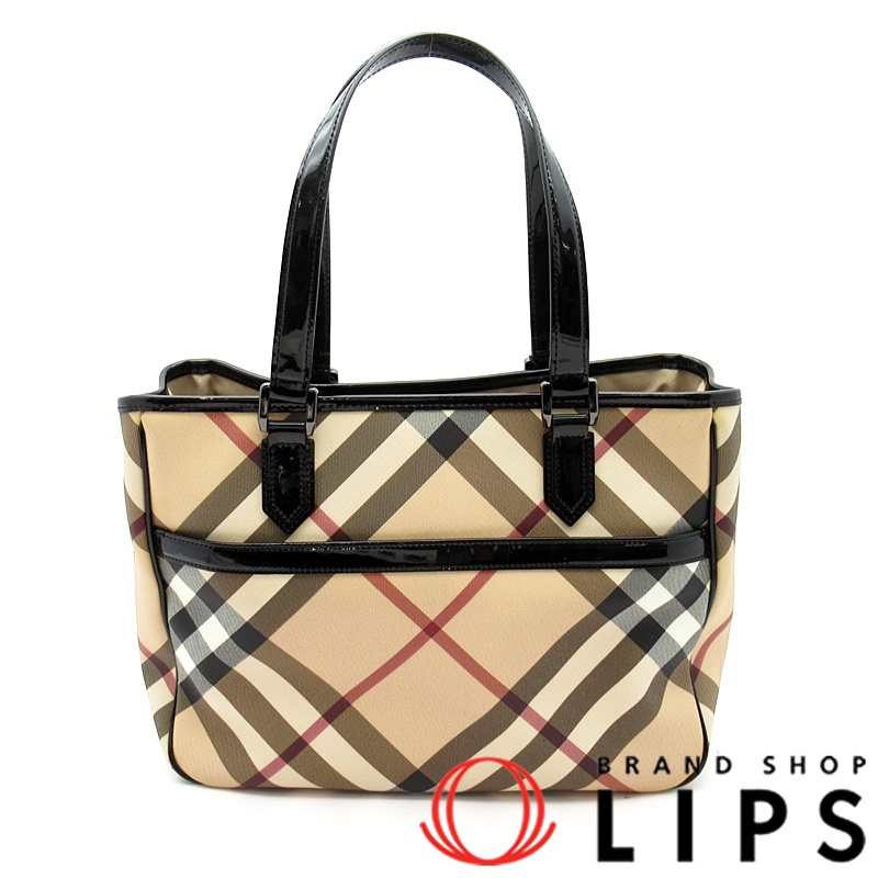 ノバチェック ハンドバッグ