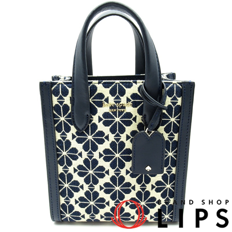 スペード フラワー ジャカード マンハッタン ミニトート