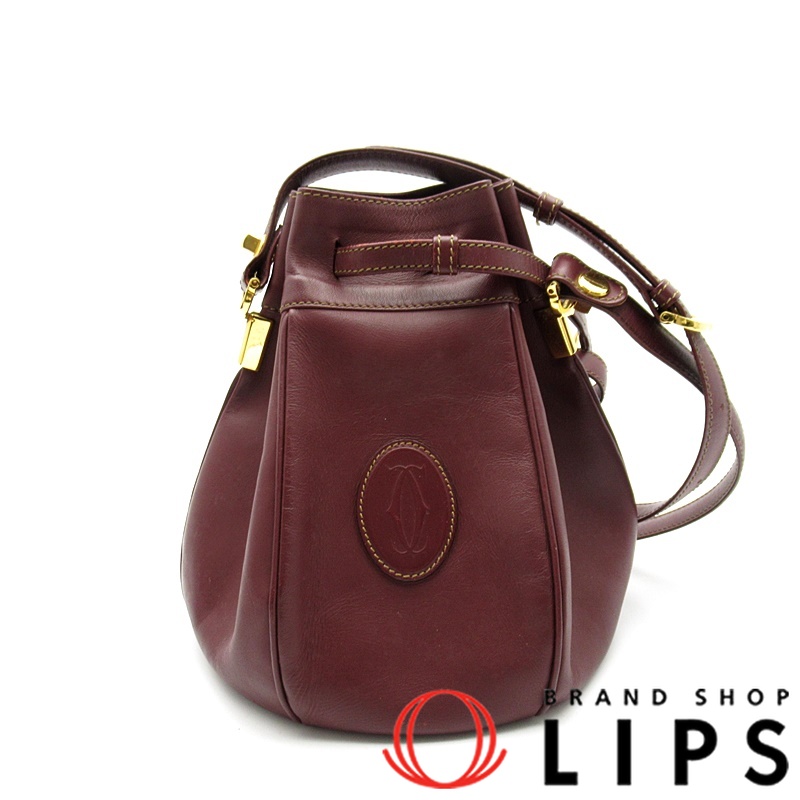 マストライン 巾着ショルダーバッグ