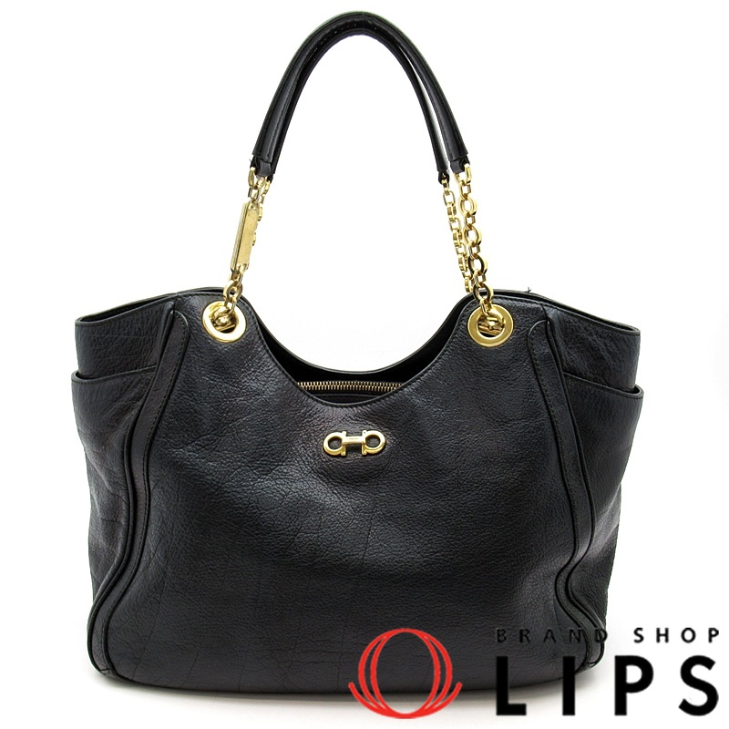 ガンチーニ チェーントートバッグ