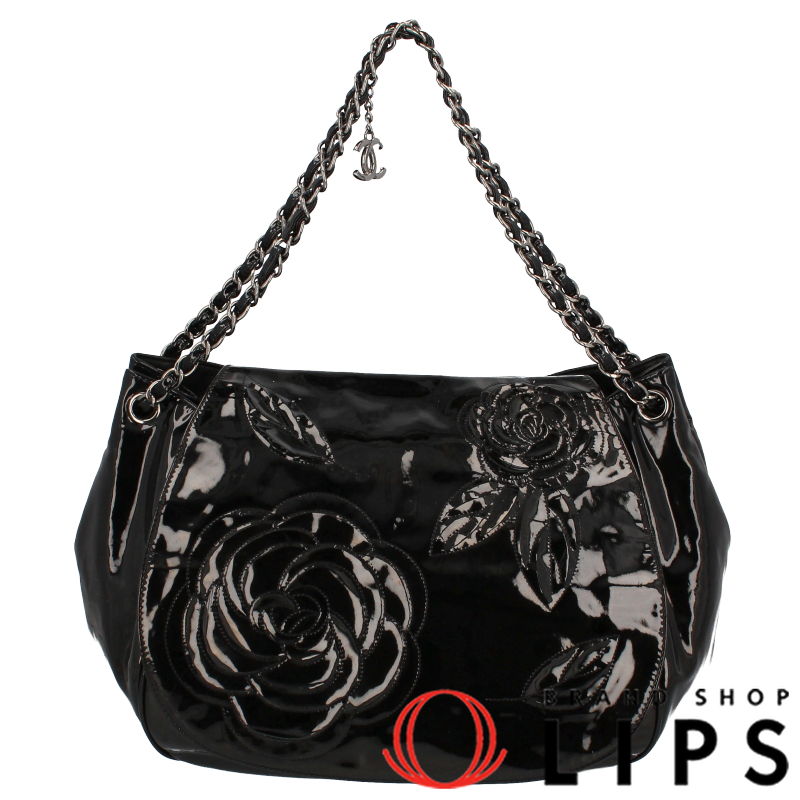 カメリア Wチェーンショルダーバック