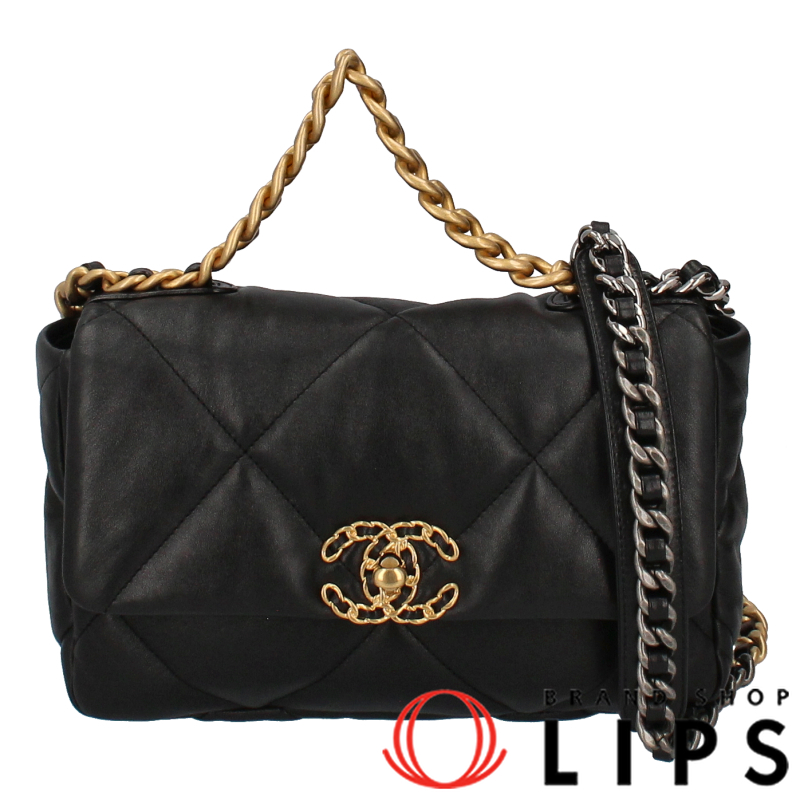 シャネル19 フラップチェーンショルダーバッグ