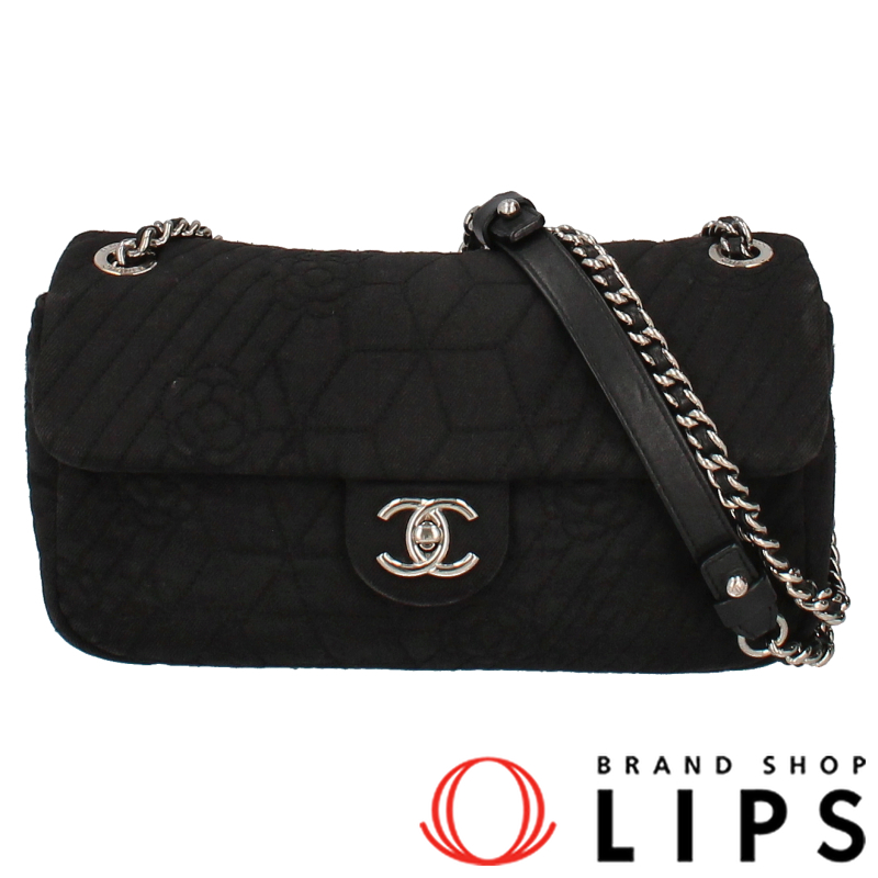 カメリア チェーンショルダーバッグ