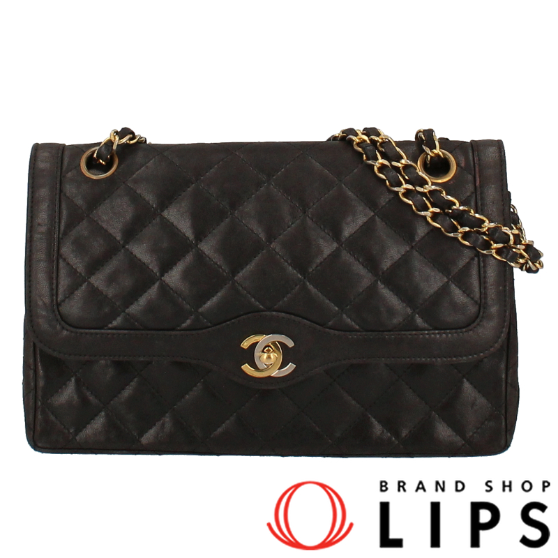 パリ限定 マトラッセ チェーンショルダーバッグ