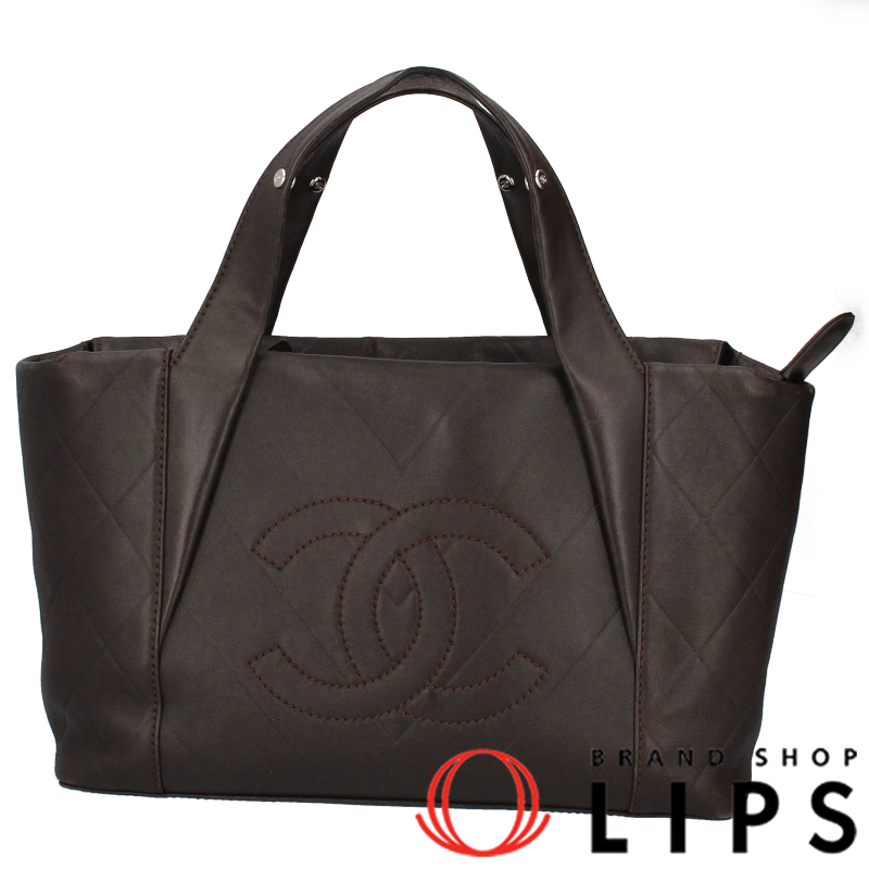 Vステッチ ハンドバッグ