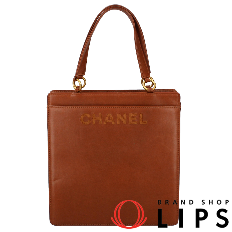 ロゴハンドバッグ