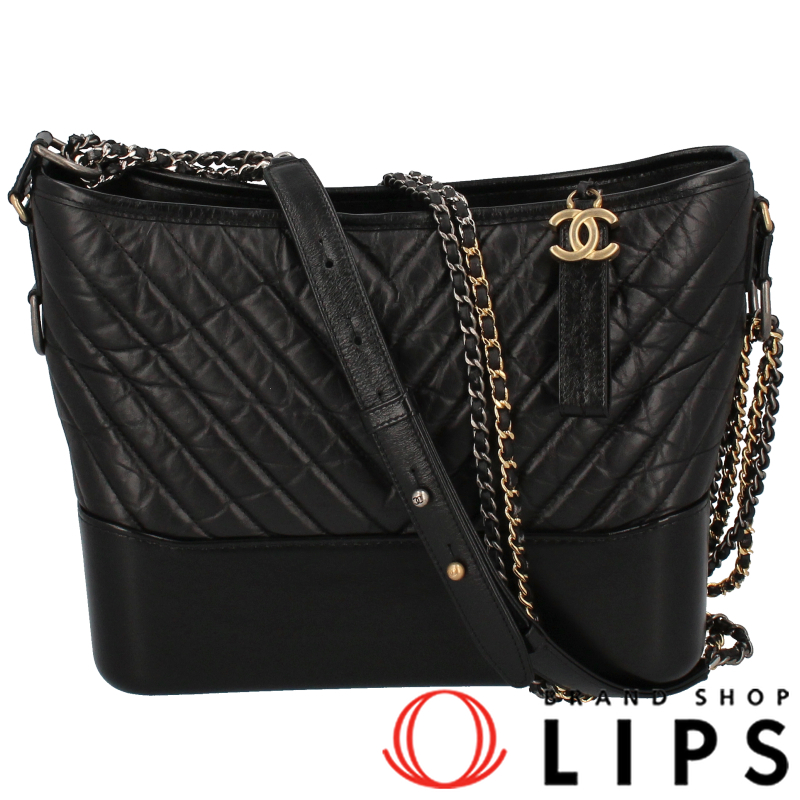 ガブリエルドゥシャネル ホーボーバッグ Vステッチ