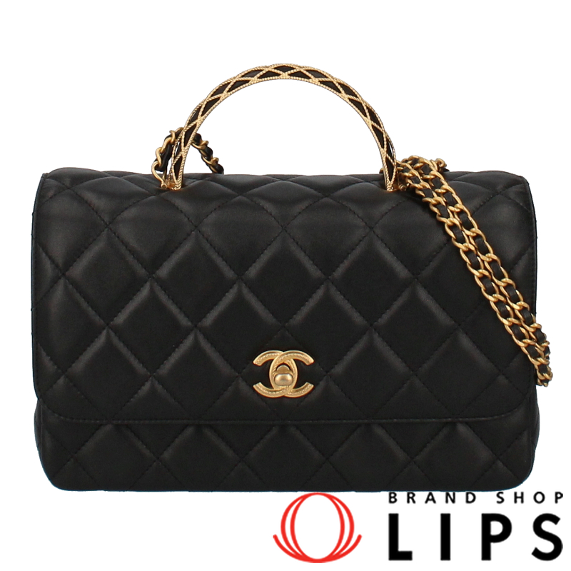 トップハンドル チェーンショルダーバッグ