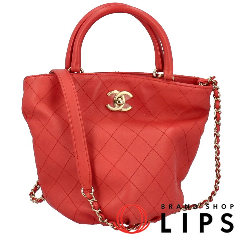 マトラッセ 2WAYチェーンショルダーバッグ