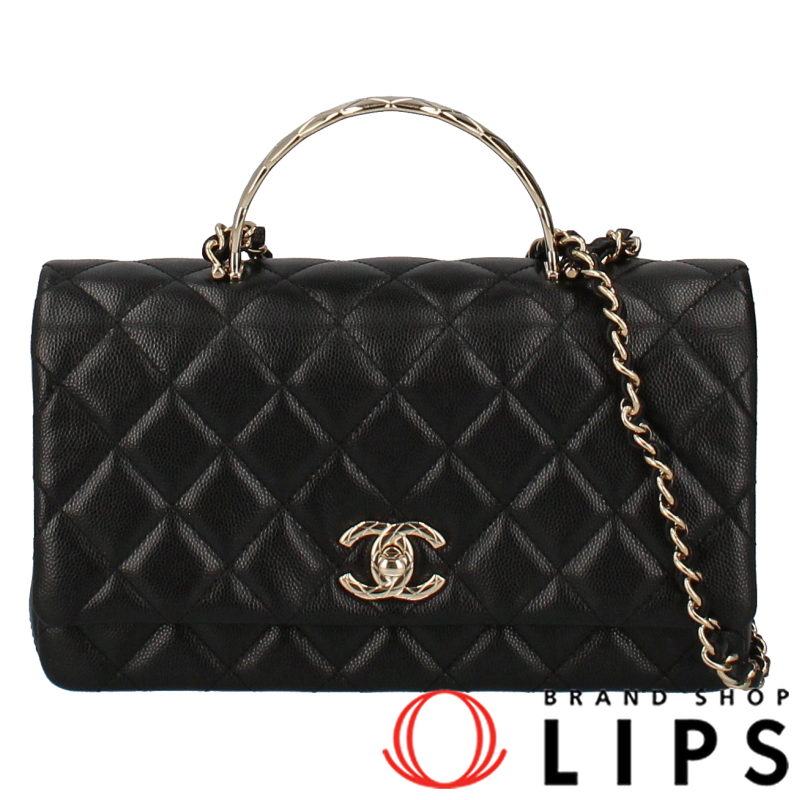 トップハンドル チェーンショルダーバッグ