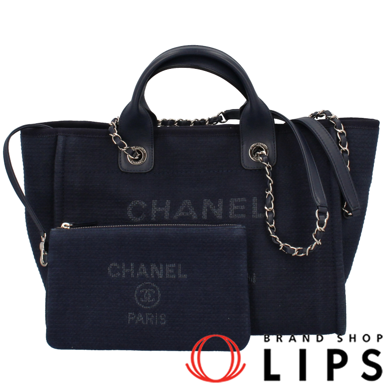 ドーヴィルライン スモールショッピング トートバッグ