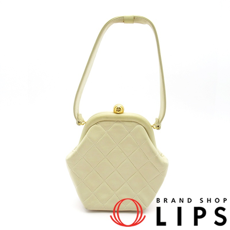 がま口 ハンドバッグ