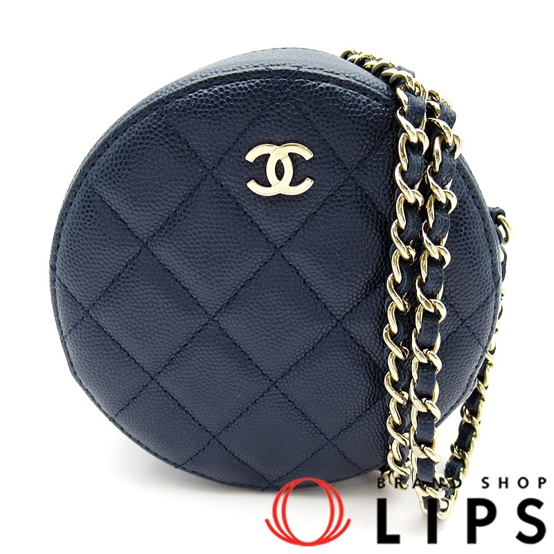 ラウンド チェーンショルダーバッグ