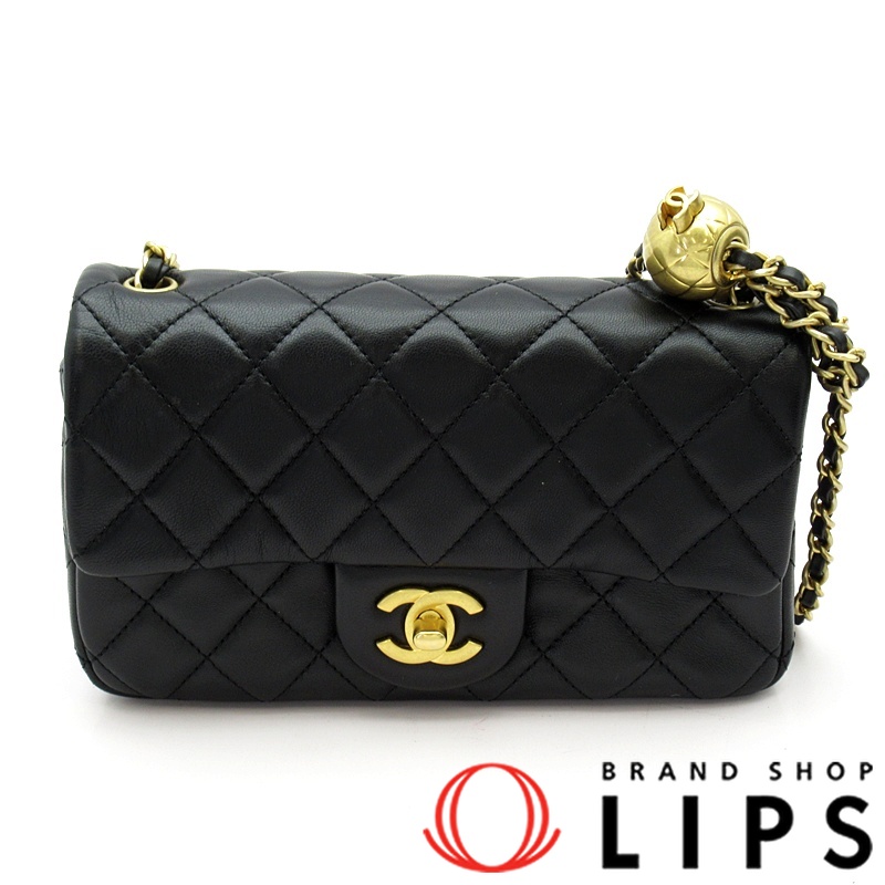 ココボール マトラッセ ミニ フラップバッグ