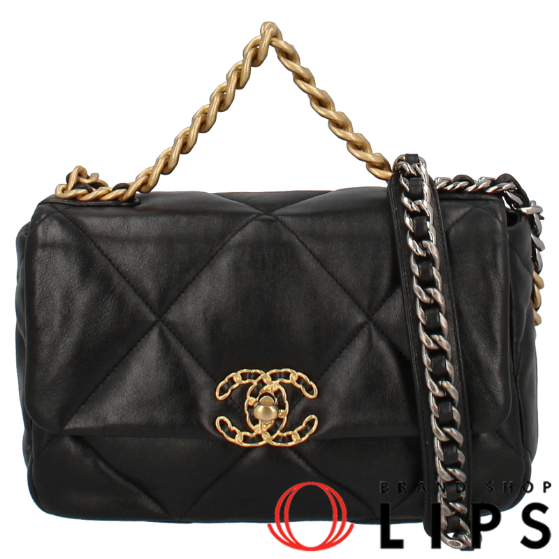 シャネル19 フラップチェーンショルダーバッグ