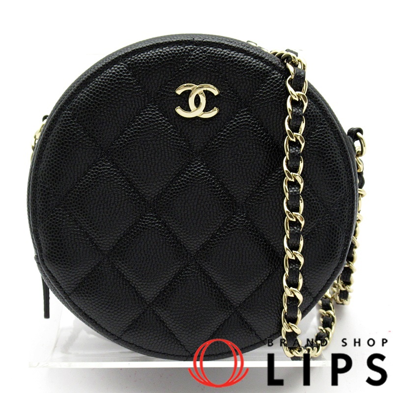 ラウンド チェーンショルダーバッグ