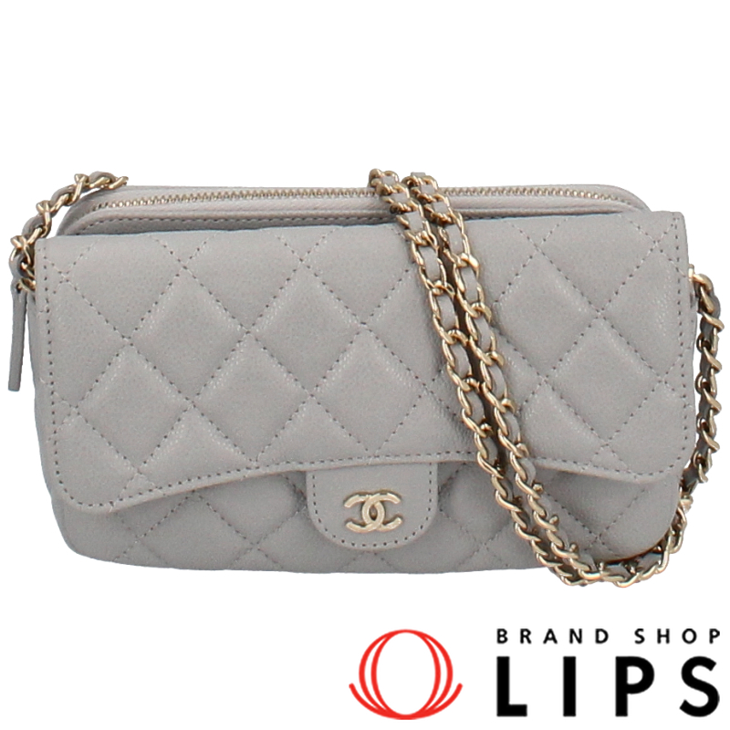 マトラッセ フォンケース チェーンショルダーバッグ