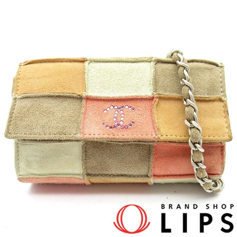 チョコバーライン チェーンショルダーバッグ