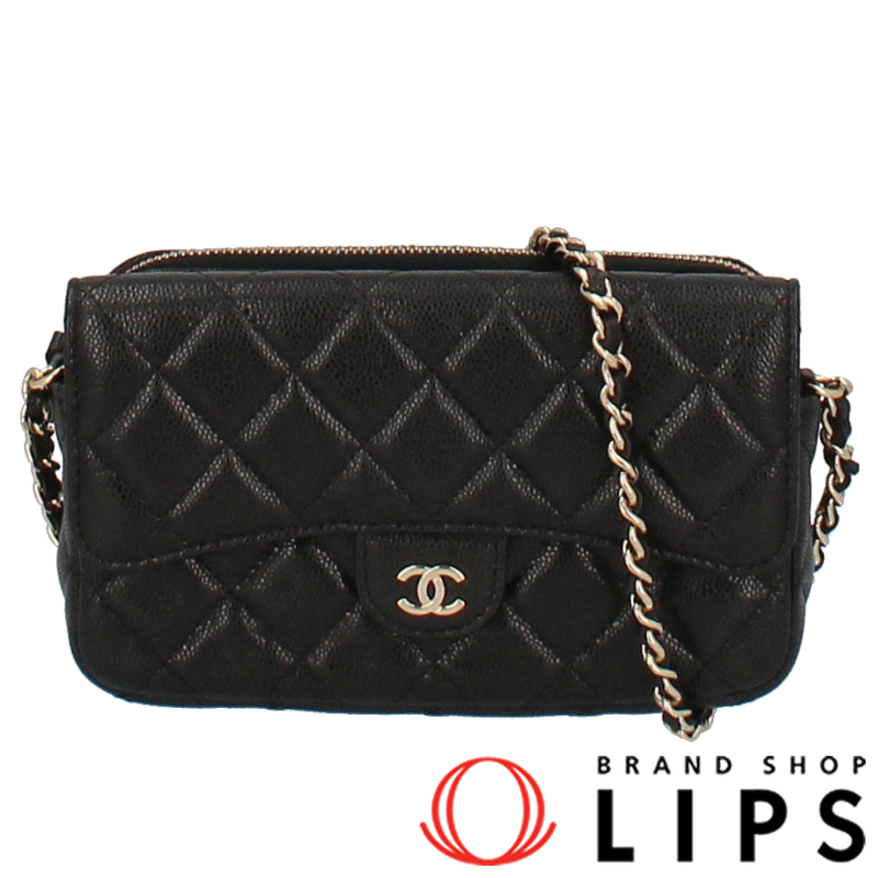 マトラッセ フォンケース チェーンショルダーバッグ