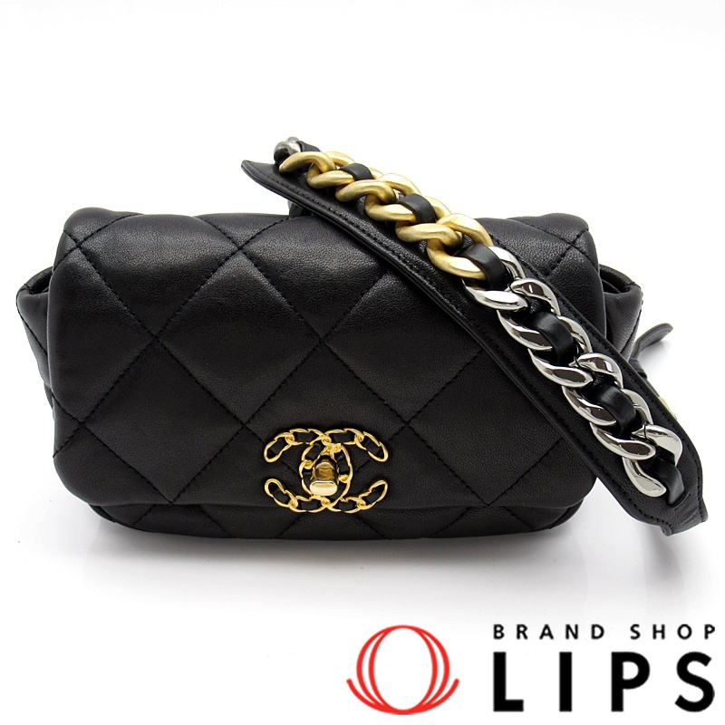 シャネル19 チェーンベルト バッグ