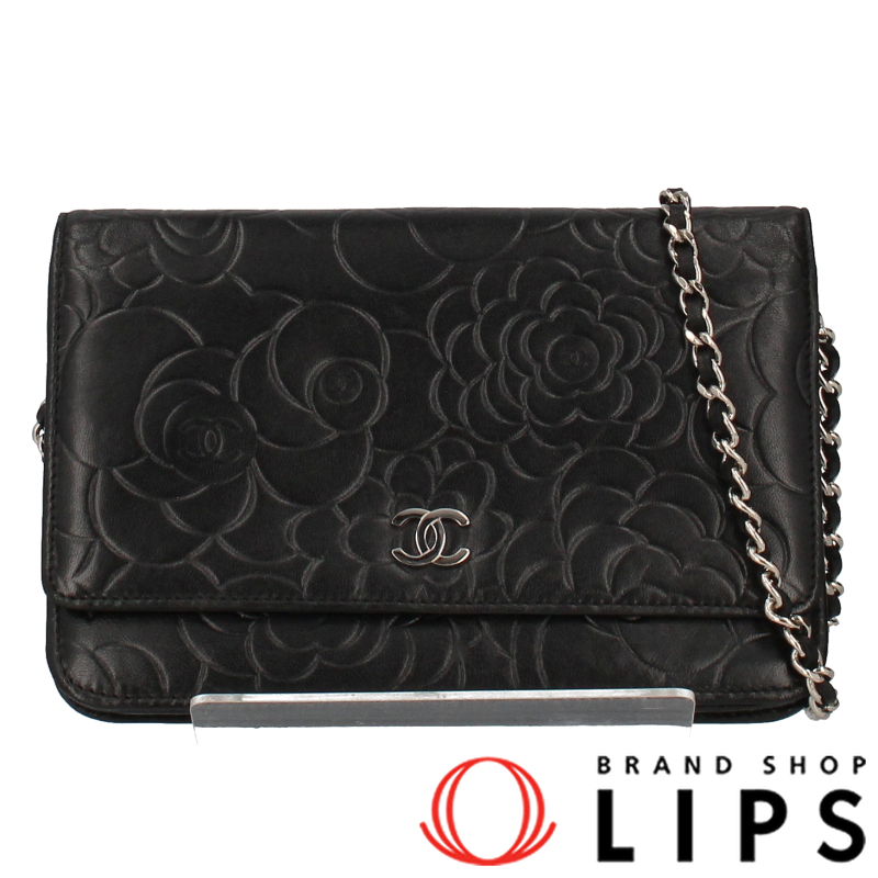 カメリア チェーンウォレット