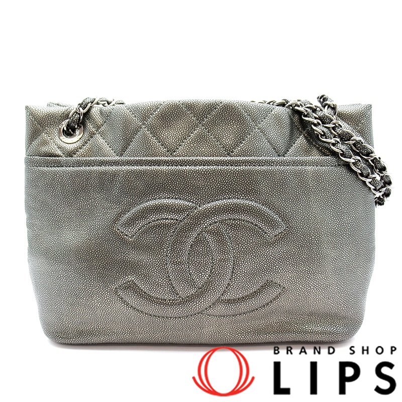 マトラッセ ココマーク チェーントートバッグ