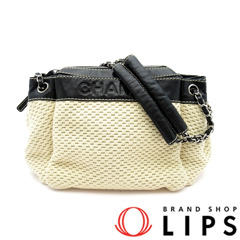 ロゴチェーンショルダー