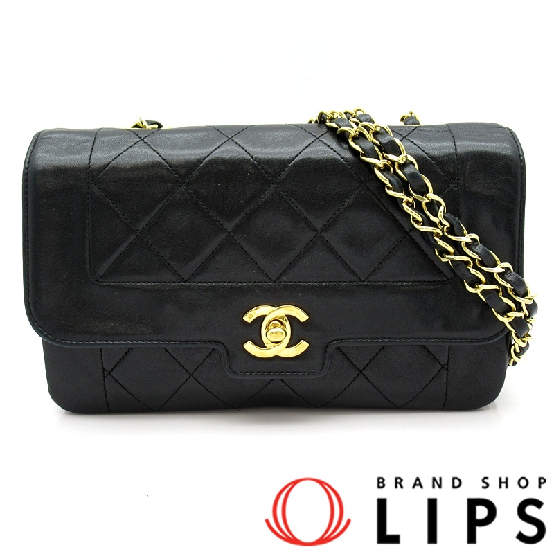 ダイアナフラップ チェーンショルダーバッグ