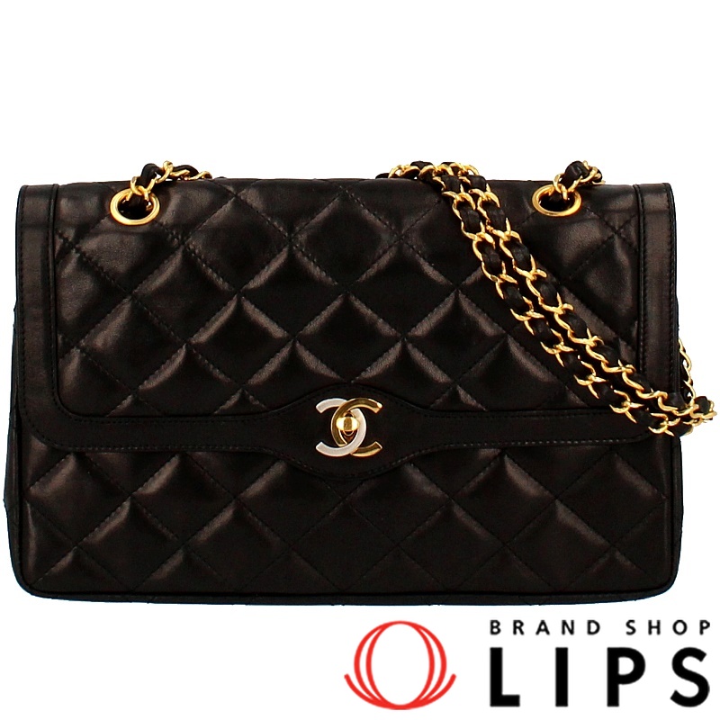 パリ限定 マトラッセ Wフラップチェーンショルダーバッグ