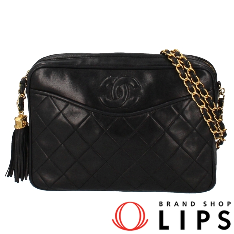 フリンジ チェーンショルダーバッグ