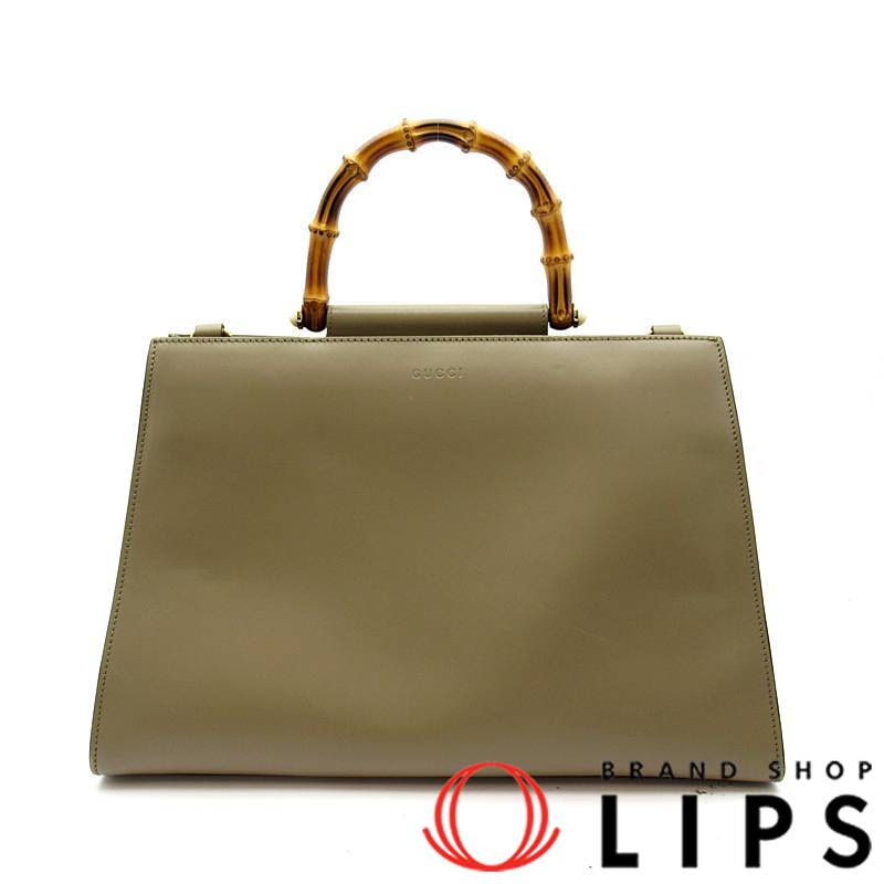 ニムフェア バンブー ハンドバッグ