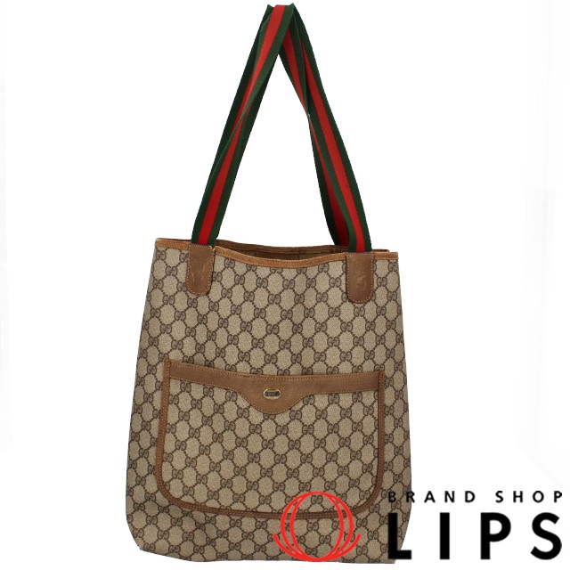 オールドグッチ シェリーライントートバッグ