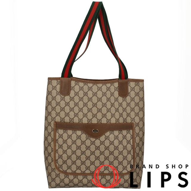 オールドグッチ シェリーライントートバッグ