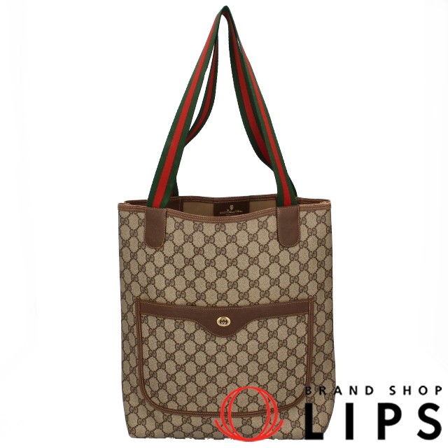 オールドグッチ シェリーライントートバッグ