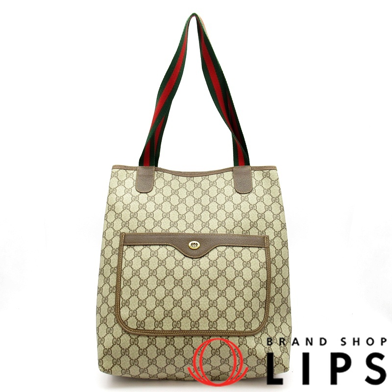 オールドグッチ シェリーライントートバッグ