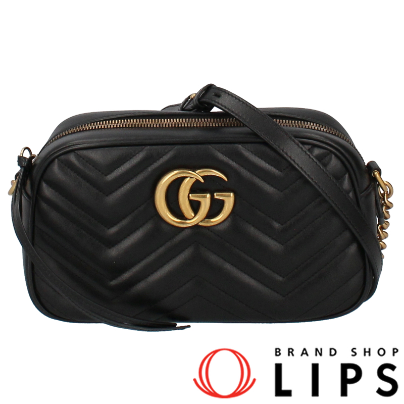 GGマーモント キルティング ショルダーバッグ