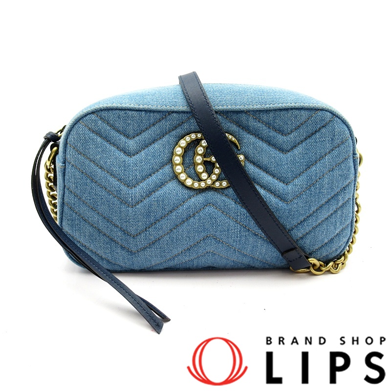 GGマーモント キルティング スモールカメラバッグ