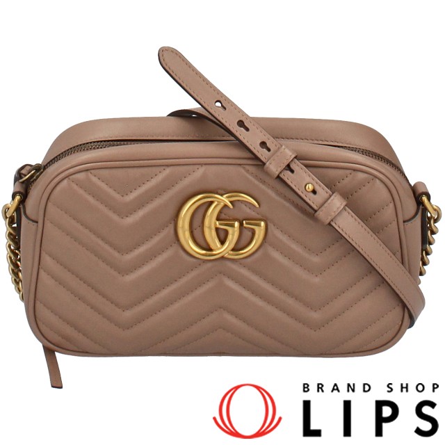 GGマーモント キルティング スモールショルダーバッグ