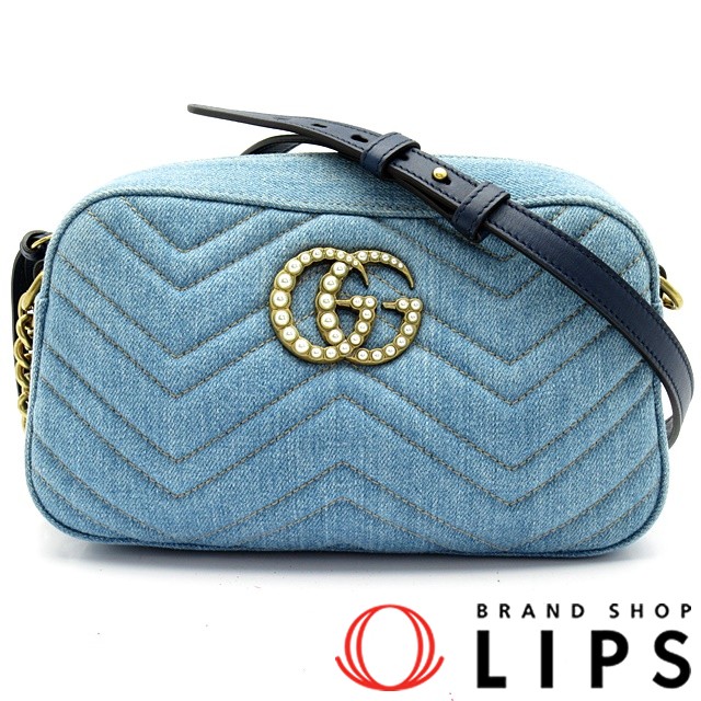 GGマーモント キルティング スモール ショルダーバッグ