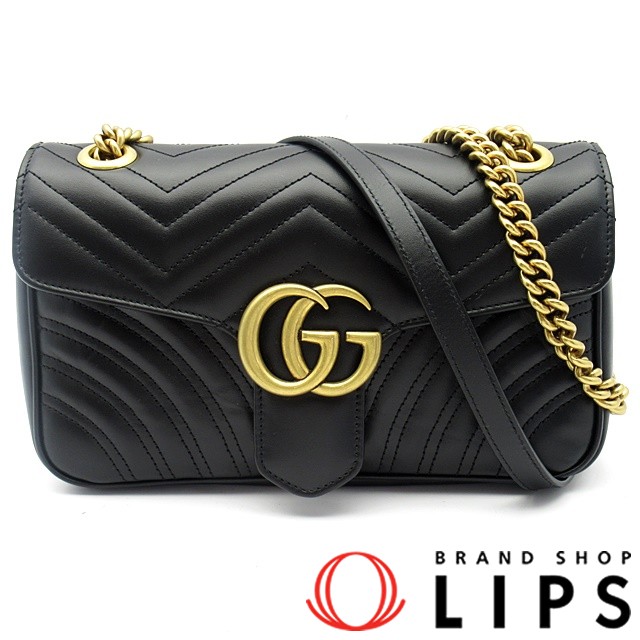 GGマーモント キルティング ショルダーバッグ