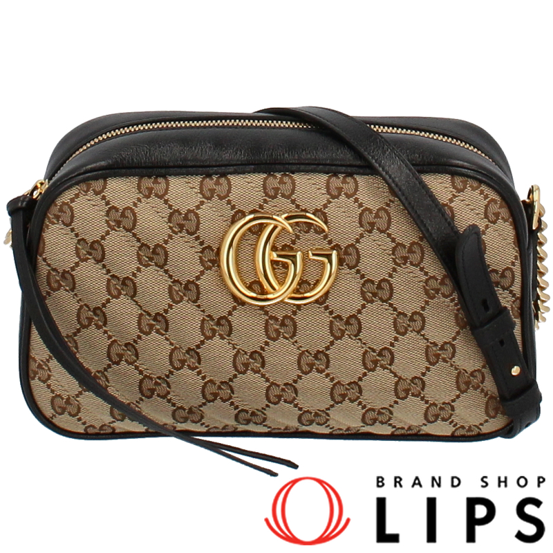 GGマーモント キルティング スモール ショルダーバッグ