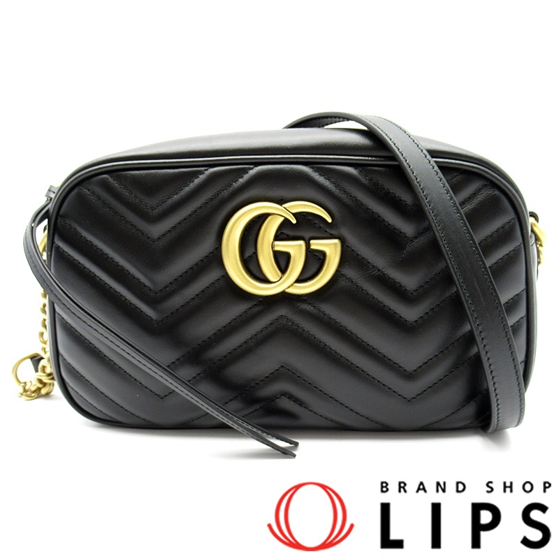 GGマーモント キルティング ショルダーバッグ